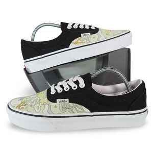 Vans Era Custom Virgo Skate Shoes Women 8.5 Black‎ Multicolor Zodiac Low Top
